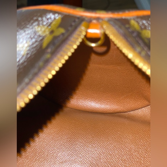 💯AUTHENTIC VINTAGE LOUIS VUITTON BROWN CANVAS MONOGRAM PAPILLON 30 SHOULDER BAG - Picture 12 of 15